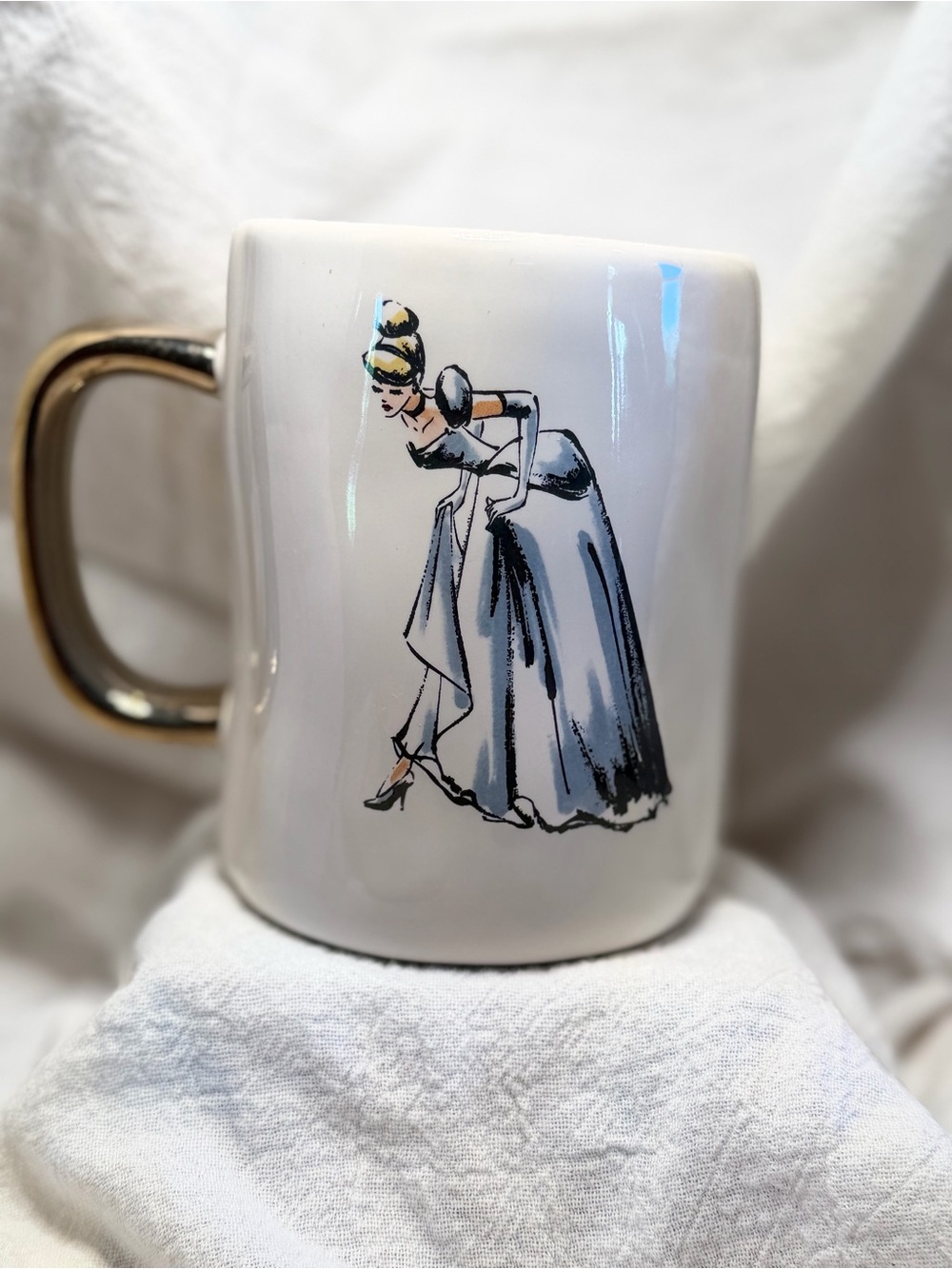 Rae Dunn x Disney Cinderella ceramic mug- limited edition